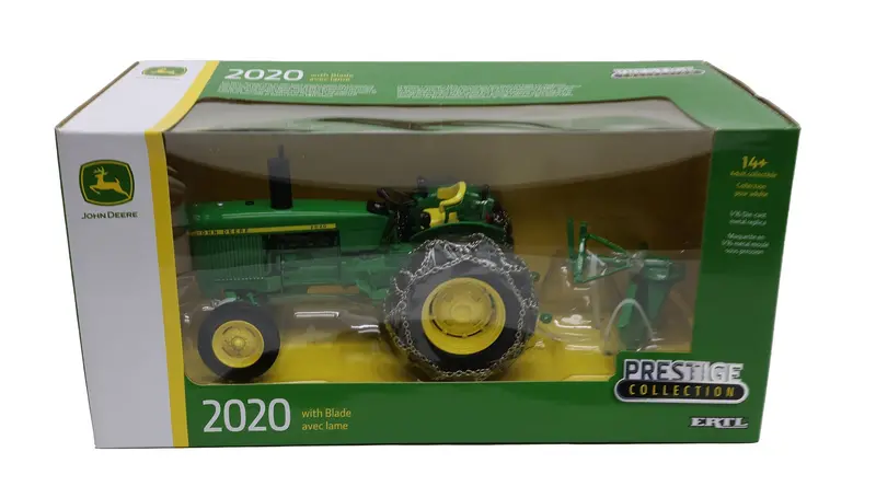 1/16 John Deere 2020 Tractor With Blade Prestige Collection Toy - Lp77312 1