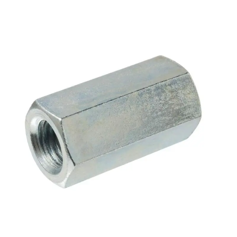 1/2" Hex Coupling Nut - Box Of 10 1