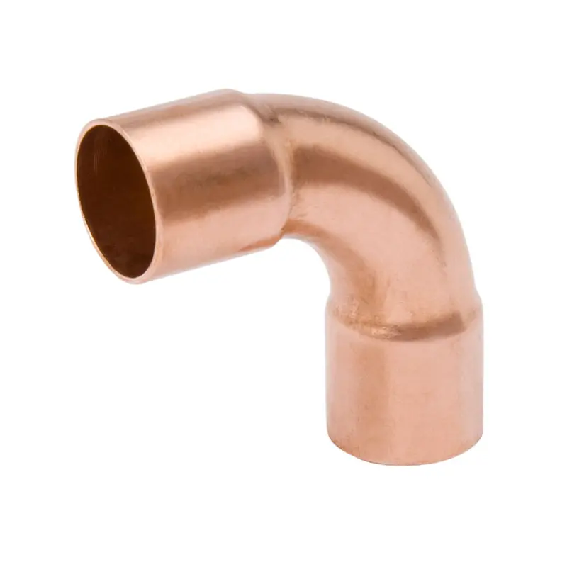 1/2" Long Radius 90° Elbow - Copper Fitting - C X C 1