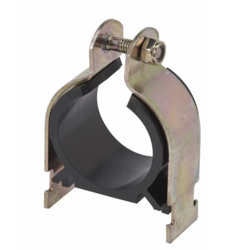 1/2" Od Electro-Galvanized Strut Cushion Vibra Clamp 1