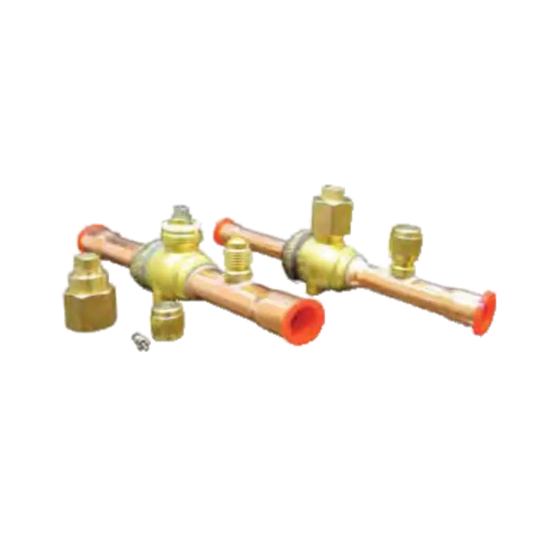 1/2" Ods Ball Valve  -40°F To 250°F With 1/4" Access Port 1