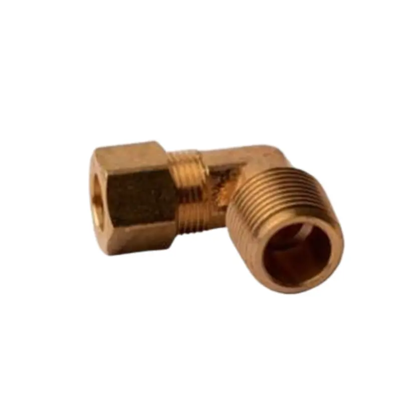 1/2" X 1/2" Brass Compression Elbow 1
