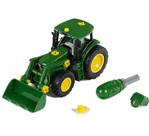 1/24 John Deere Tractor Front Loader & Weight Buildable Toy - Lp66710 1