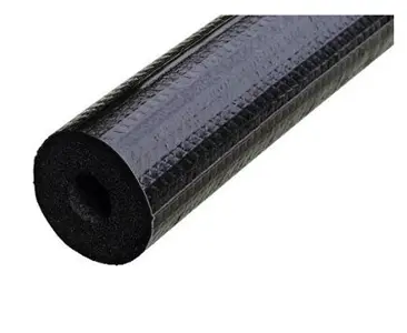 1-3/8" X 3/4" X 6' Blk Titan Seamless Insulation - Foam Pipe With Jacket - Price Is Per Ft 1