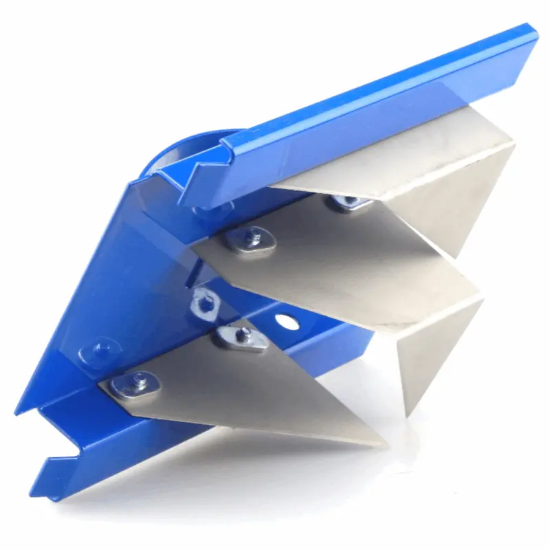 1" 4-In-1 End Cut Off Blue Kerfing Tool For Duckboards 1