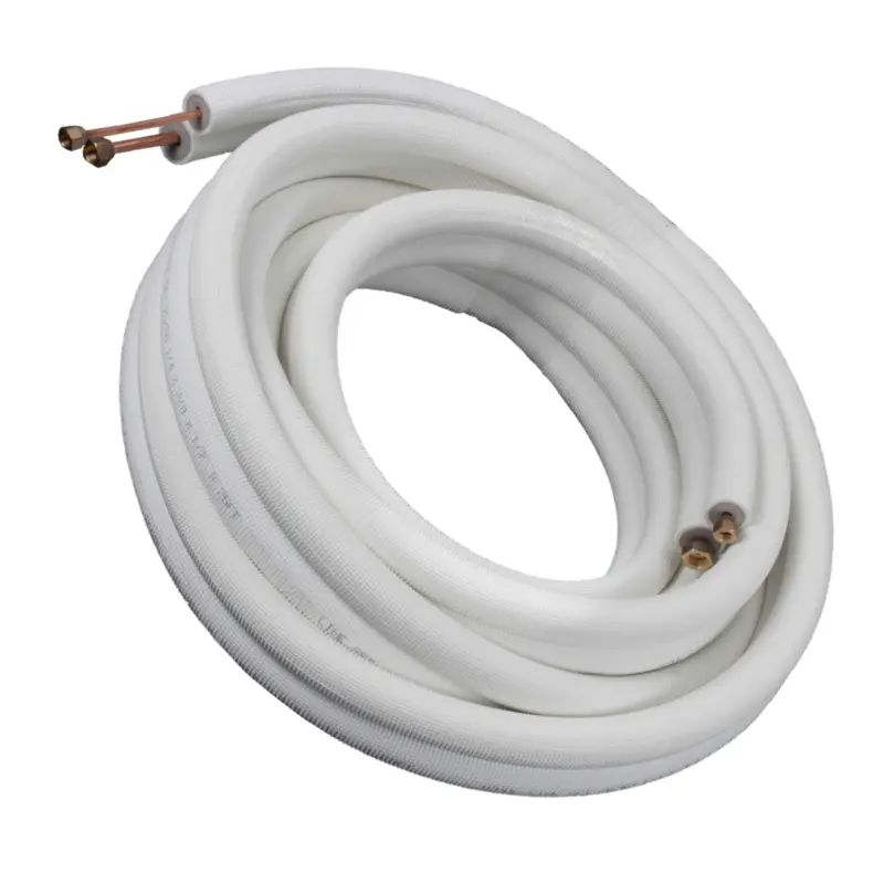1/4"Ll X 1/2"Sl - 1/2" Insulated - 25Ft Mini-Split Refrigerant Lineset 1