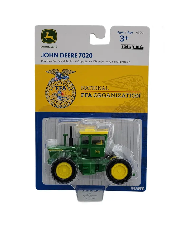 1/64 John Deere 7020 Tractor With Ffa Logo - Lp77270 1
