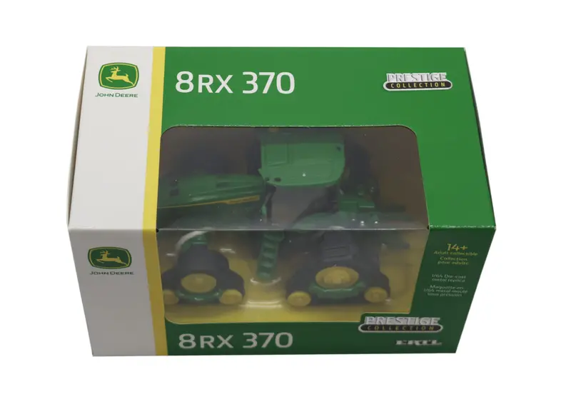 1/64 John Deere 8Rx 370 Prestige Collection Tractor Toy - Lp87326 1