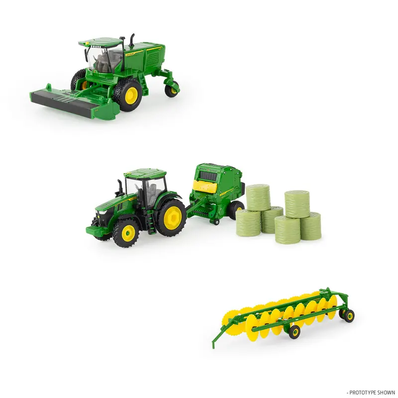 1/64 John Deere Haying Toy Set - Lp86066 1