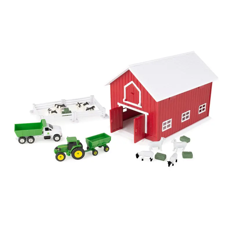 1/64 John Deere Red Barn Playset - Lp83015 1