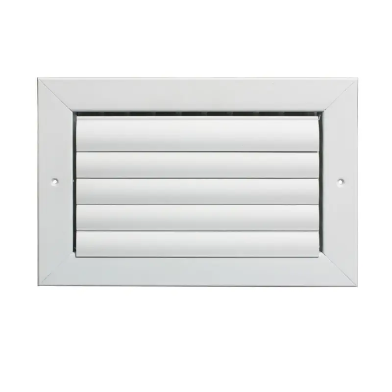 10" X 10" Aluminum Ceiling Grille 1-Way Multi-Shutter - Obd 1