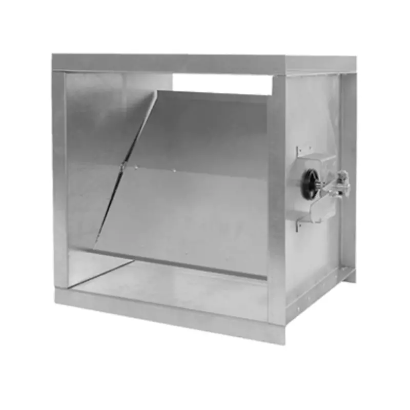 10" X 4" Volume Damper Single-Blade 1