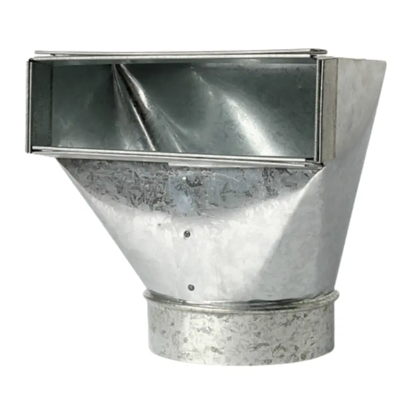 10" X 6" Wall Stack - Elbow Transition 1