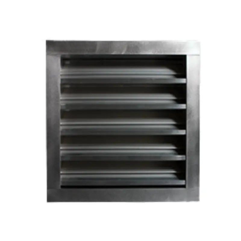 12" X  12" Flanged Frame Stationary Louver With Miami-Dade County Approval 1