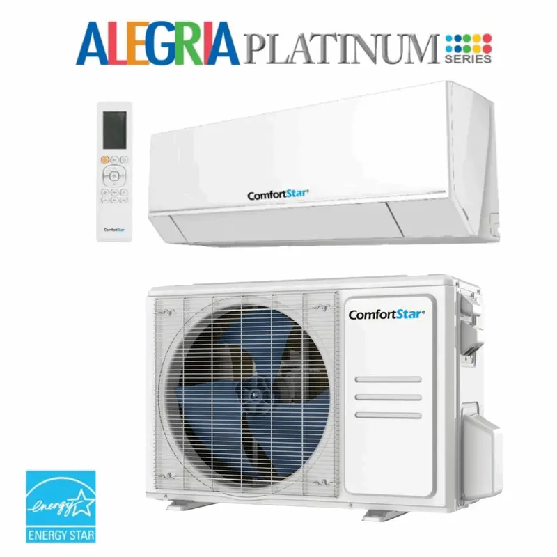 12K Cooling + Heating - 115V Energy Star Wall Mounted –  Mini-Split System – 23.5 Seer2 1