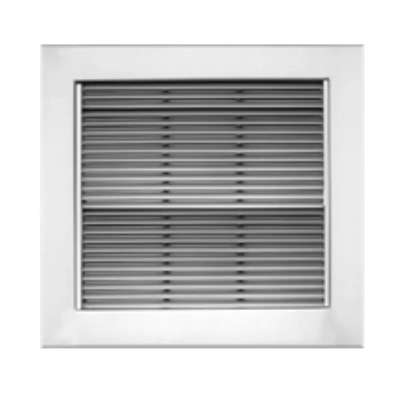 18" X 18" Fixed Bar Steel Return Air Grille - For Surface Mount 1