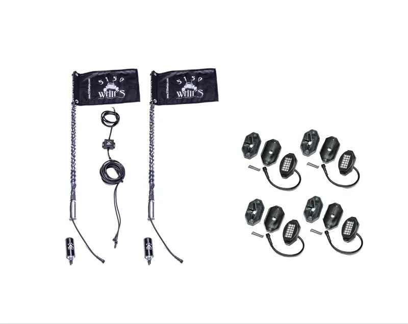 187 Whips And Rock Light Combo Kit 1