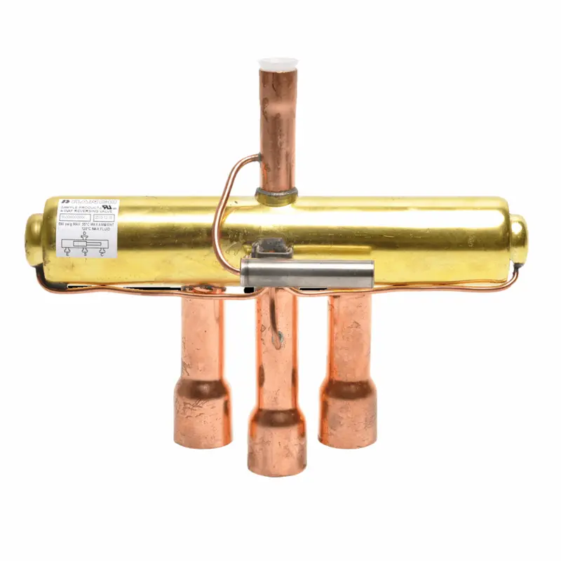 2 Ton 1/2" 4-Way Reversing Valves 1
