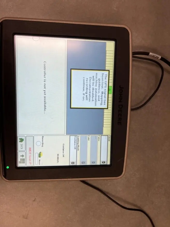 2011 John Deere Original Equipment Gs3 2630 Display - 386397 1