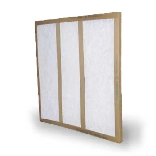21" X 30" X 1" Fiberglass Double Strut Disposable Filter 1