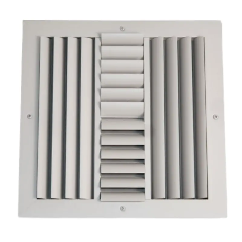 24" X 24" Aluminum Ceiling Grille 4-Way Multi-Shutter - Msd 1