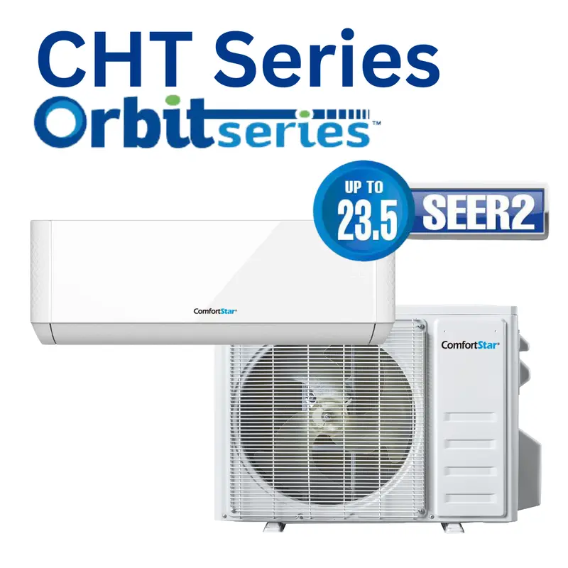 24K Cooling + Heating - 208/230V Wall Mounted –  Mini-Split System – 20 Seer2 1