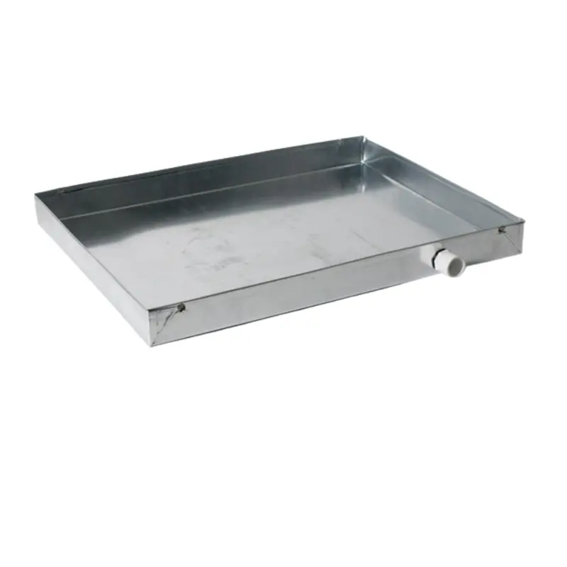 26" X 60" Drain Pan Without Drain Connection - Standard 2" Deep 1