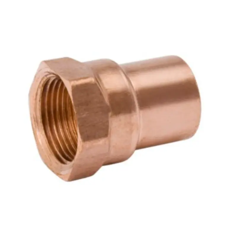 3/8" X 3/4" Female Adapter - Copper Fitting - C X F 1