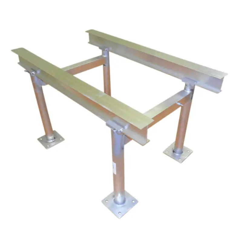 30" Heavy Duty Aluminum High Leg Stand - Approved Noa Miami-Dade 1