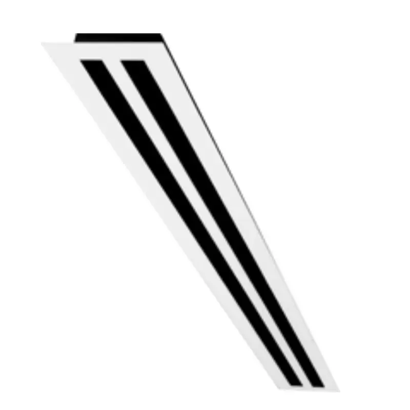 36" X 3/4" Supply Linear Slot Diffuser - 2 Slot - White 1