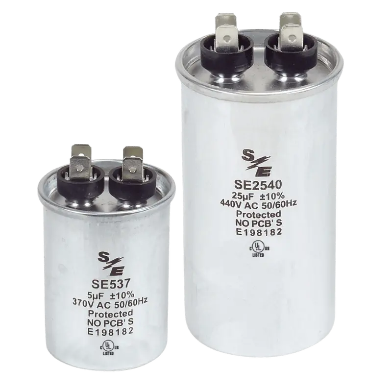 5 Μf Mfd. 370V Round Capacitor 1