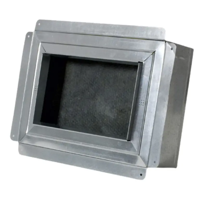 6" X 4" R-8 Flanged Register Box 1