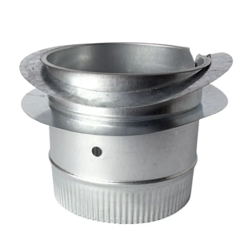8" Collar Spin-In For Fiberglass W/ Dmpr And E-Style Stand-Off 1