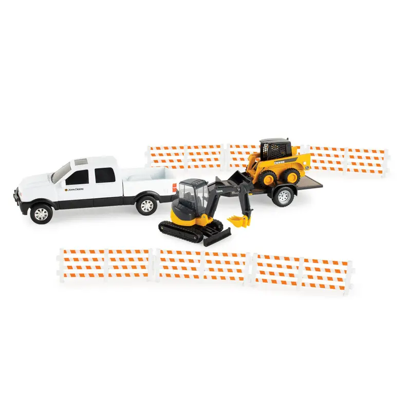 8" John Deere Construction Hauling Set Toy - Lp82787 1