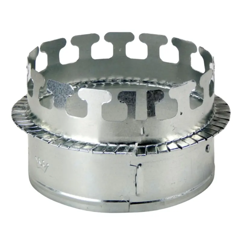 8" Metal Wide Tab Collar 1