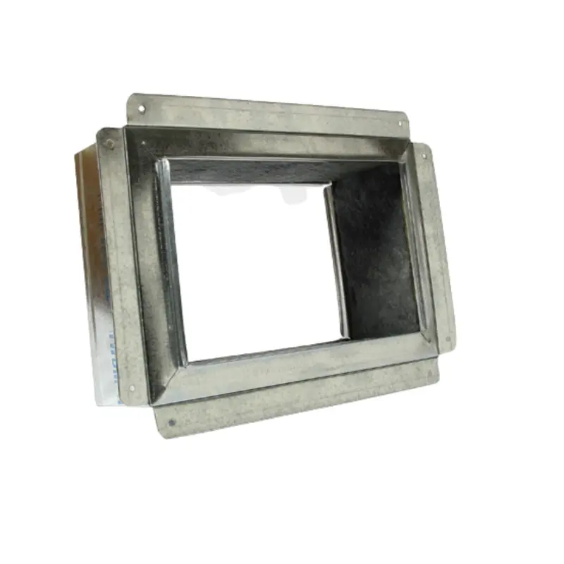 8" X 6" Thru-Wall Register Box - Return Air Transfer Box 1