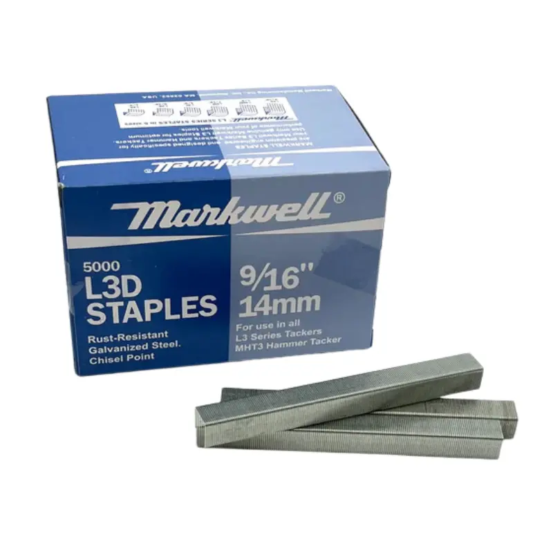 9/16" (14Mm) Staples - 5000/Box 1