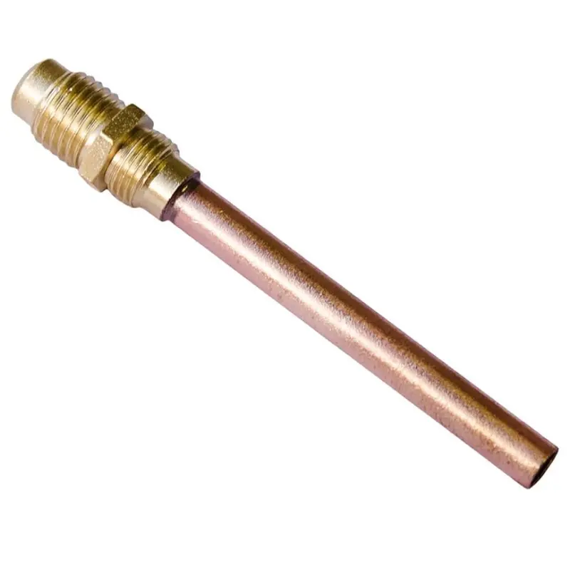 Access Valve 1/4" O.D. X 2" Copper  Extension Tube (Loose) 1