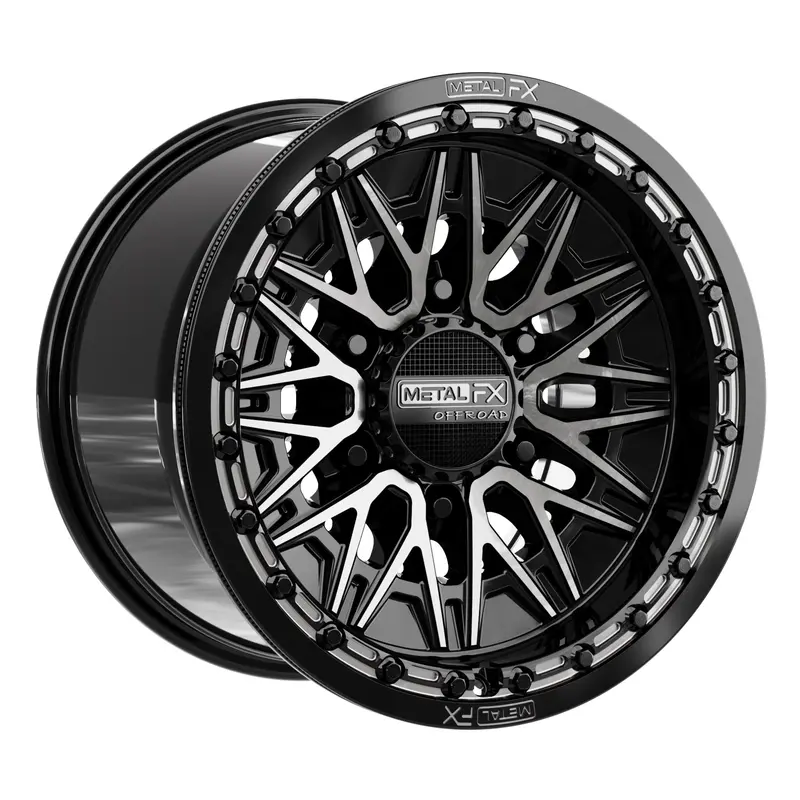 Alpha 6R Utv Beadlock Wheel (Gloss Black Ddt Face) 1