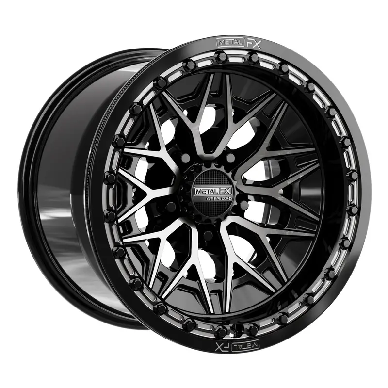 Alpha R Utv Beadlock Wheel (Gloss Black Ddt Face) 1