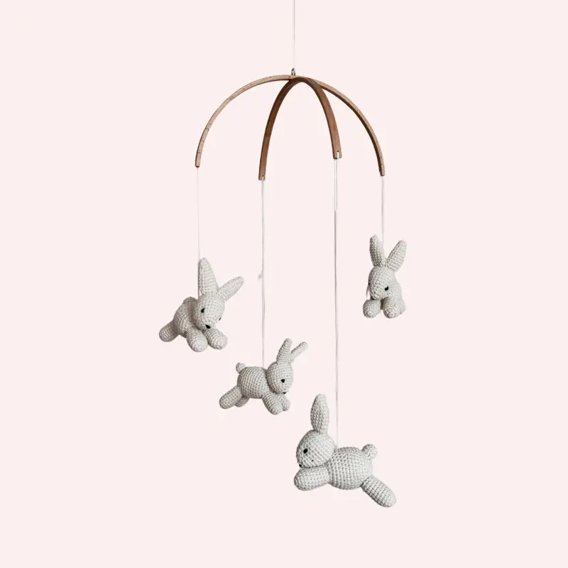 Baby Mobile - Hop Little Bunnies 1