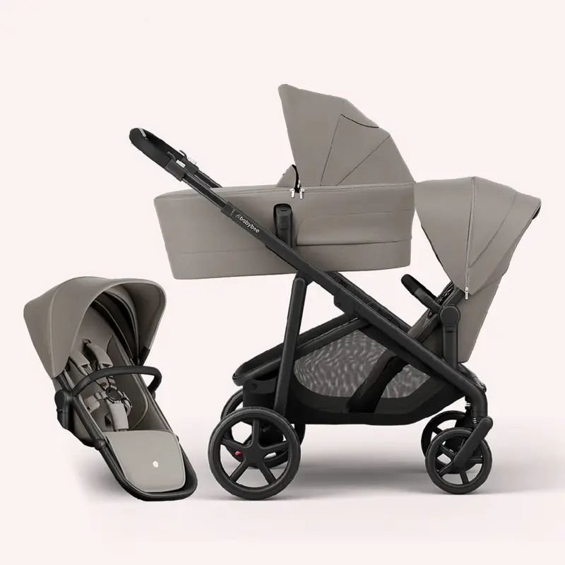 Babybee Juno Double Pram 1