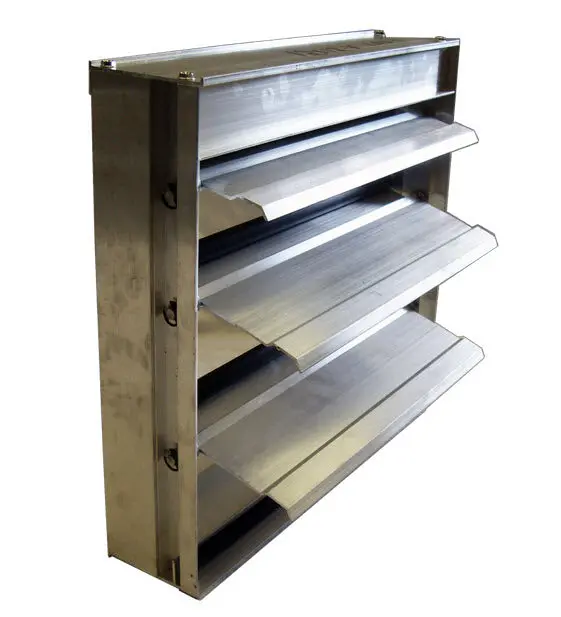 Backdraft Damper  Lbdf-1 Horiz 13.75" X 13.75" 1