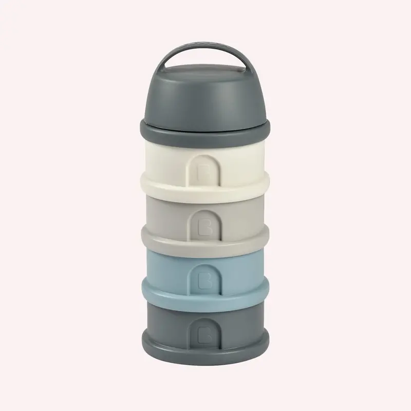 Beaba - Formula & Snack Container - Mineral Grey/Blue 1