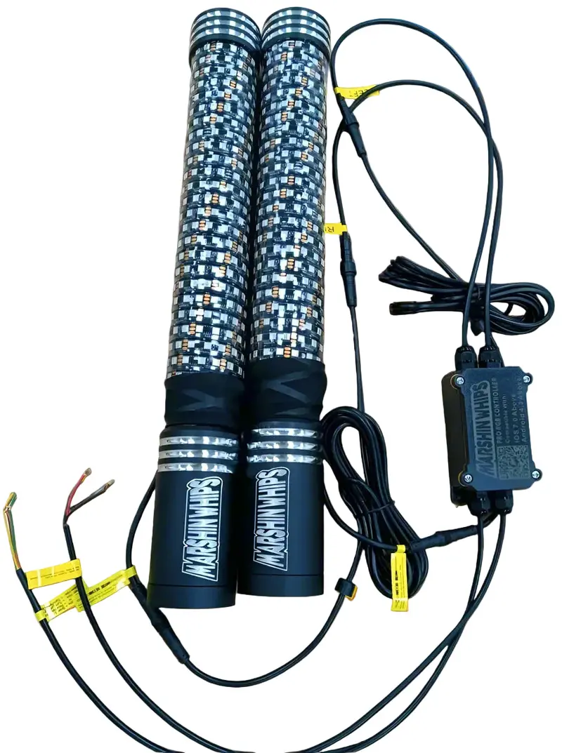 Big Moe 2.0 Led Whips With Brake And Turn Signals 1