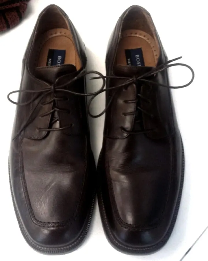 Bostonian- Brown Metro Flex Italian Oxford Shoes- Size 9M 1