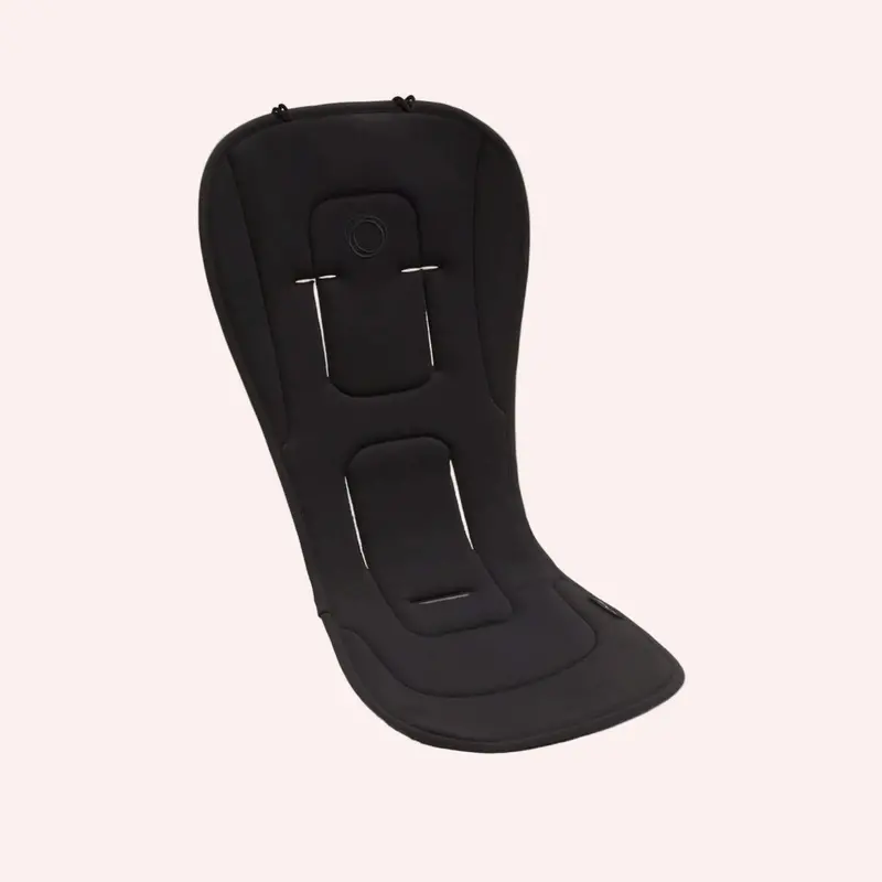 Bugaboo Dual Comfort Seat Liner - Midnight Black 1