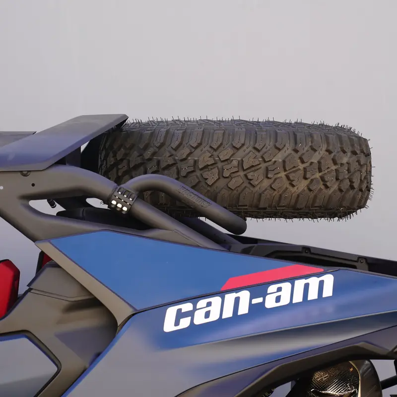 Can-Am Maverick R Max Dual Clamp Spare Tire Mount 1