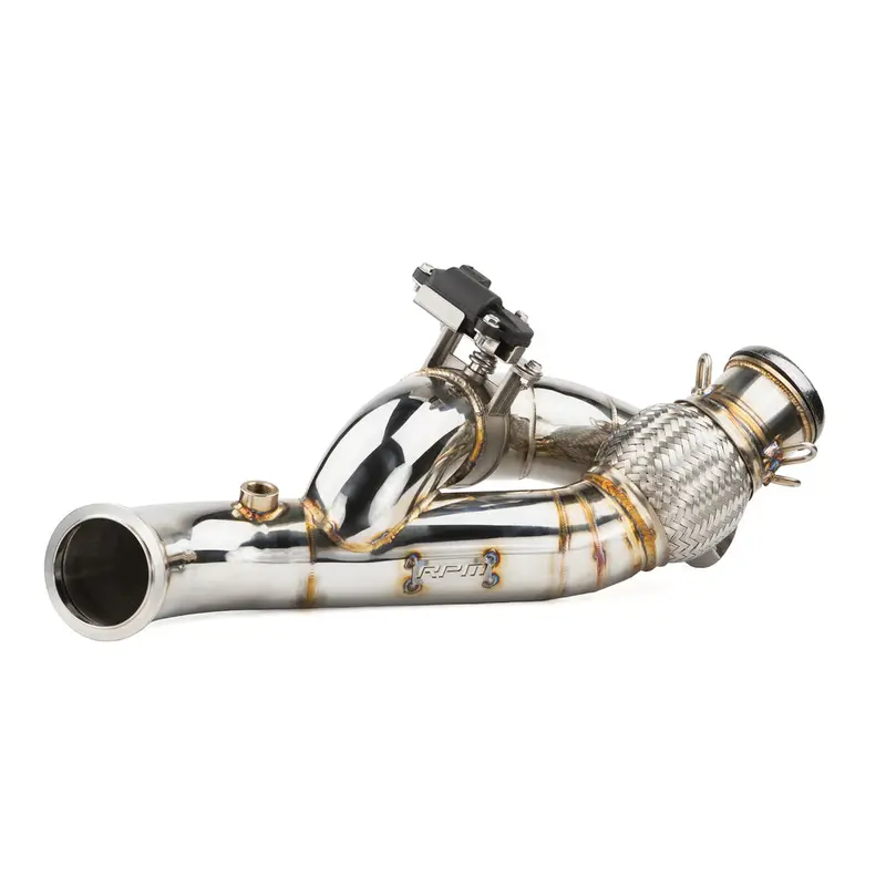 Can-Am Maverick R Side Exit 3" E-Valve Down Pipe Exhaust 1