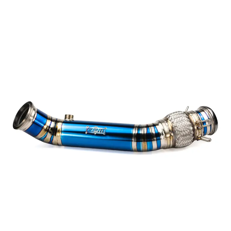 Can-Am Maverick R Titanium 3" Big Mouth Mid Pipe Exhaust 1
